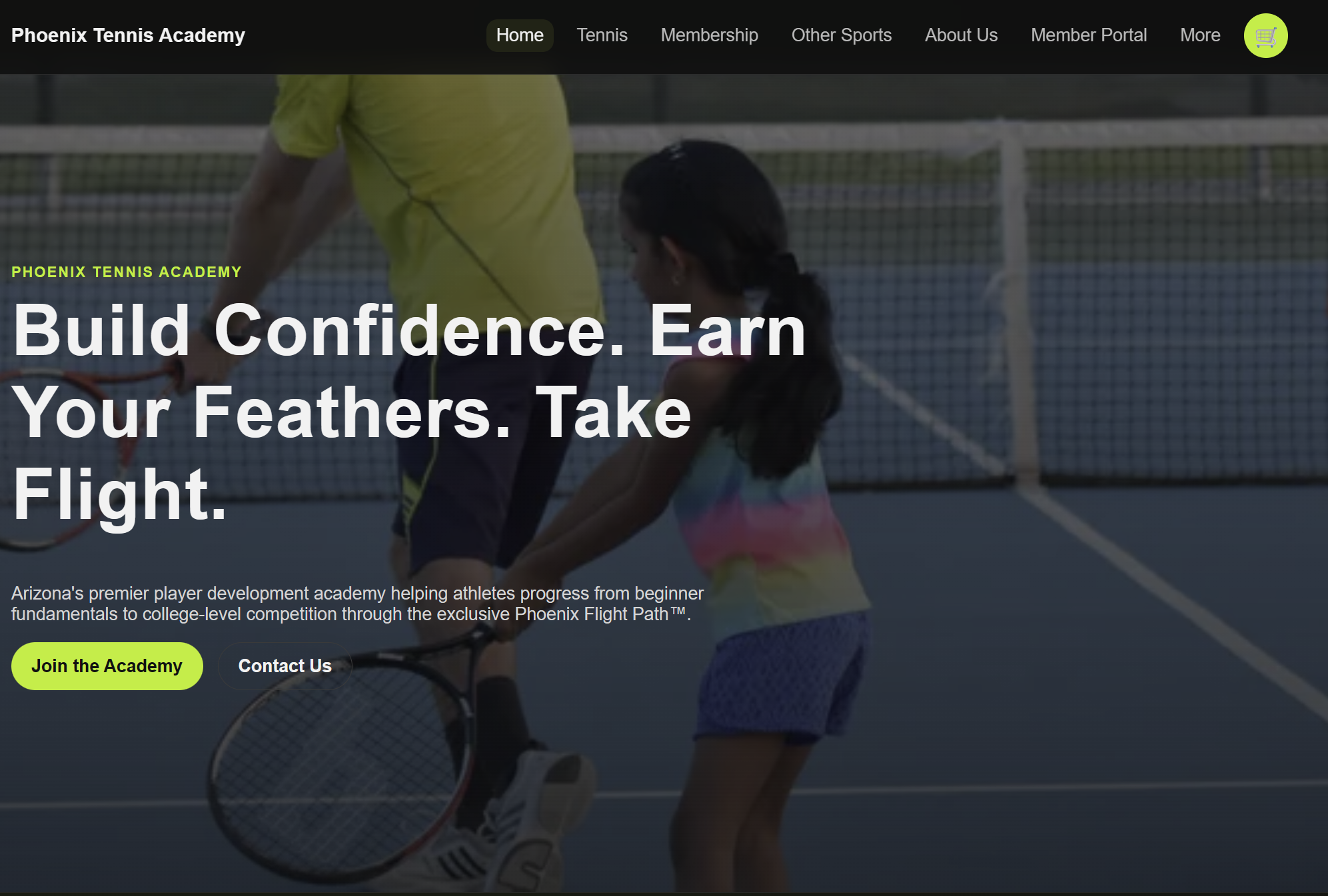 Phoenix Tennis Academy screenshot